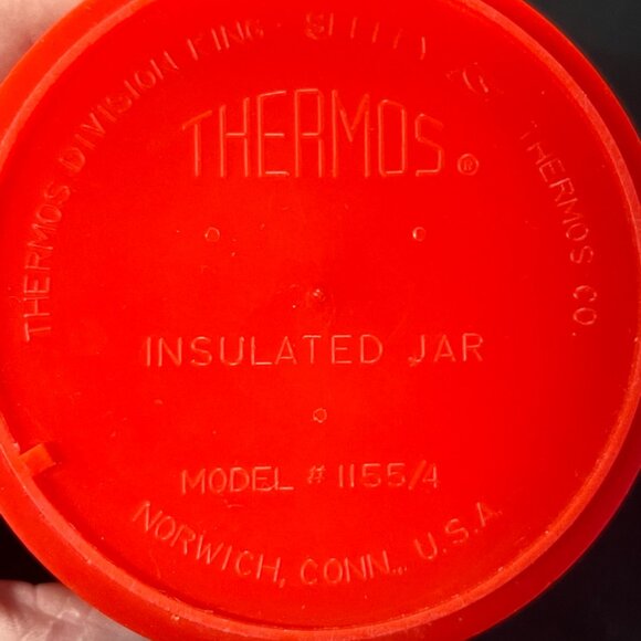 Thermos Insulated Jar Plastic Model #1155/4 Small Lunch Soup Cannister (GS2) - Picture 2 of 3